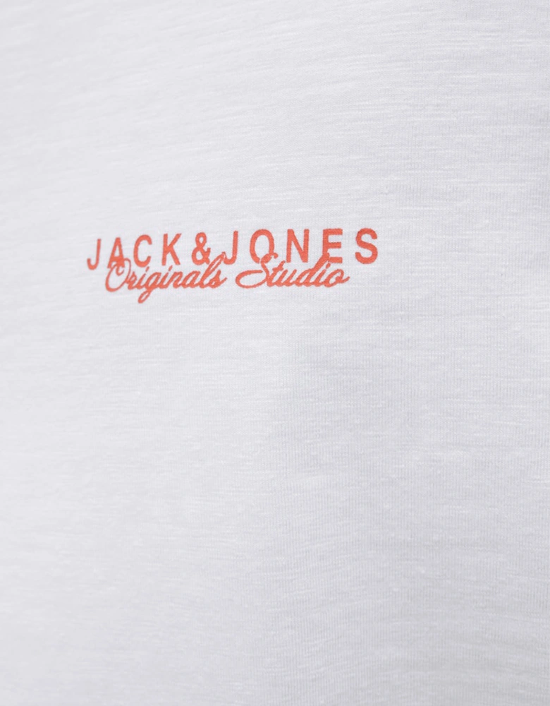 Originals Canggu Slub Short Sleeve Element Back Tee Bright White