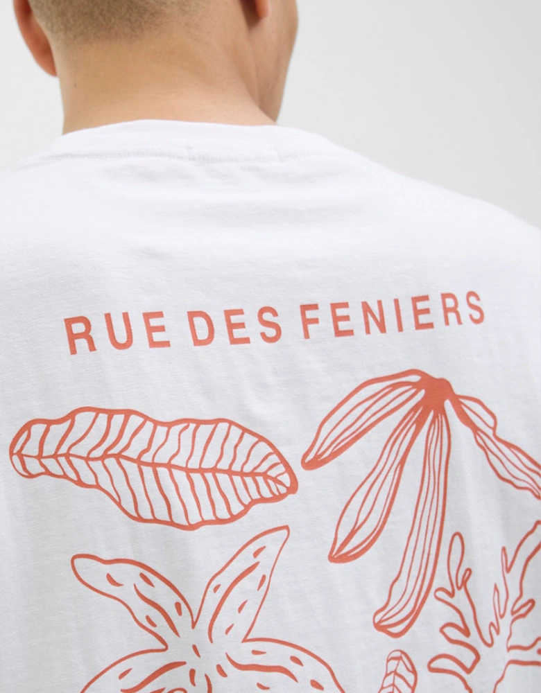 Originals Canggu Slub Short Sleeve Element Back Tee Bright White
