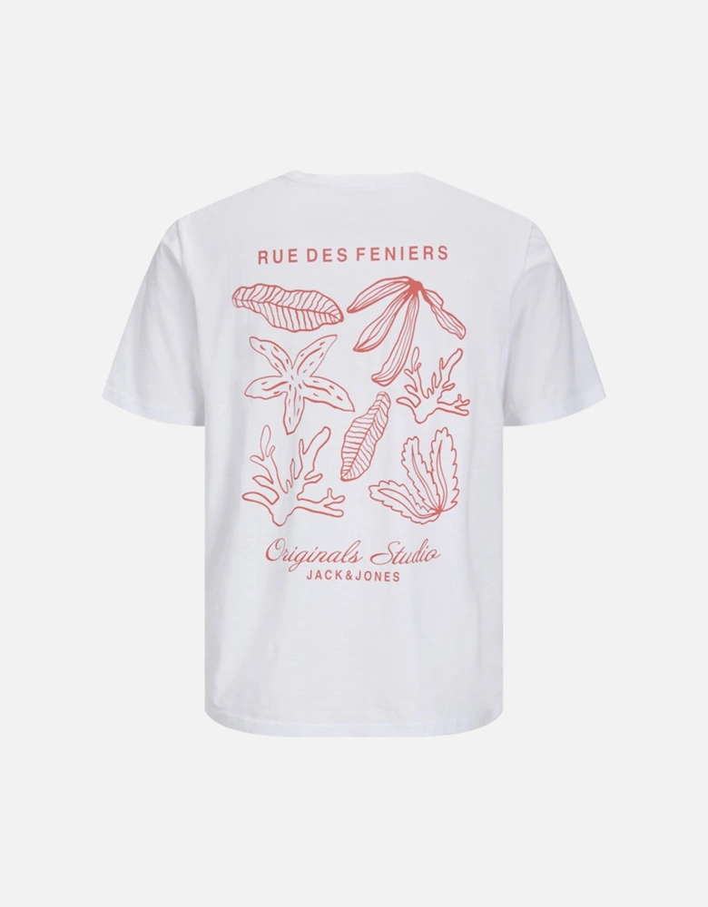 Originals Canggu Slub Short Sleeve Element Back Tee Bright White