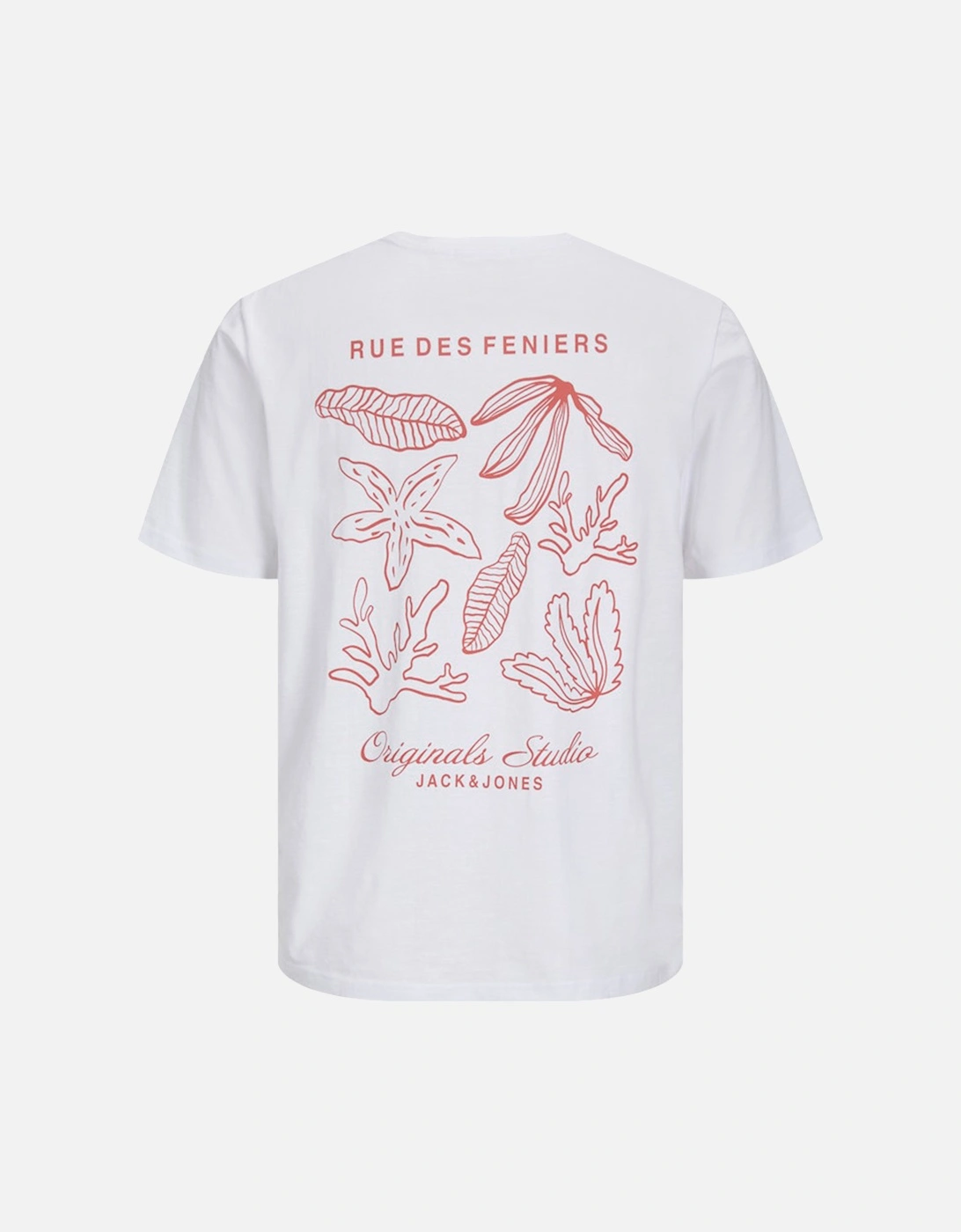 Originals Canggu Slub Short Sleeve Element Back Tee Bright White