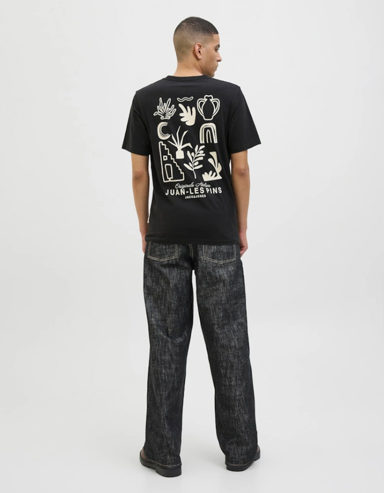 Originals Canggu Slub Short Sleeve Element Back Tee Black