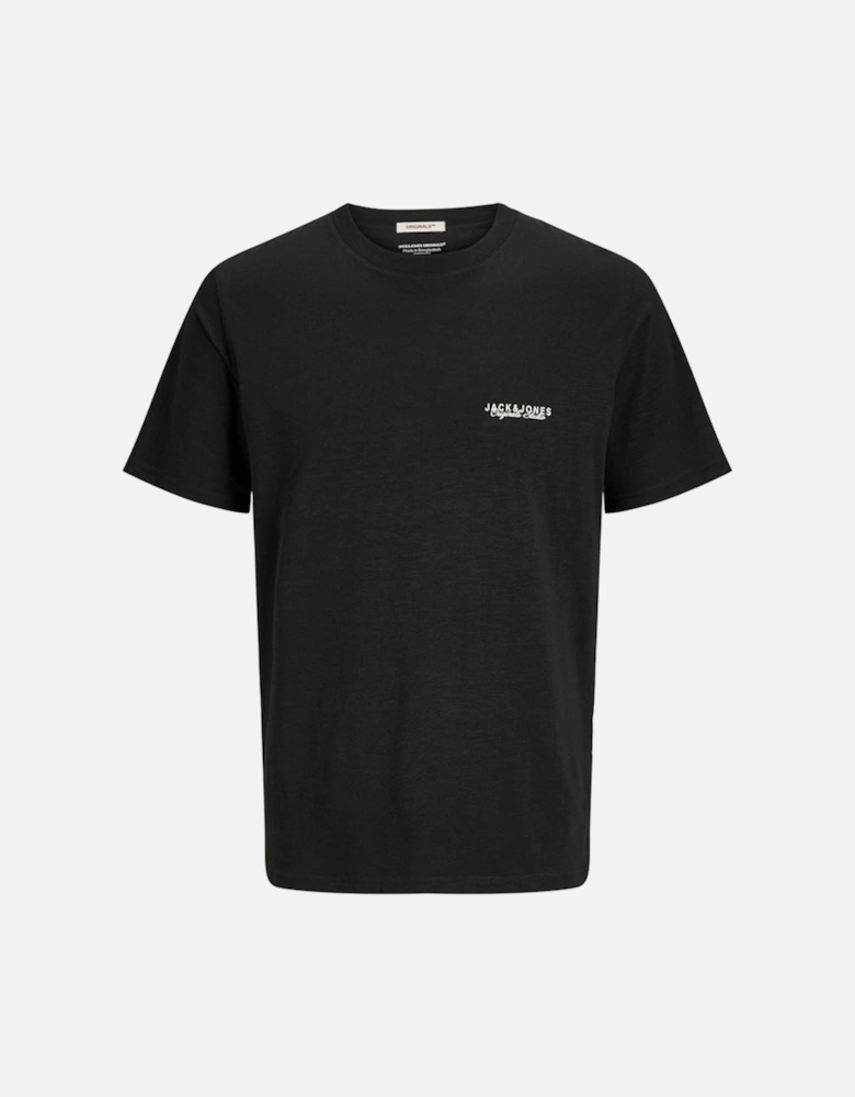 Originals Canggu Slub Short Sleeve Element Back Tee Black