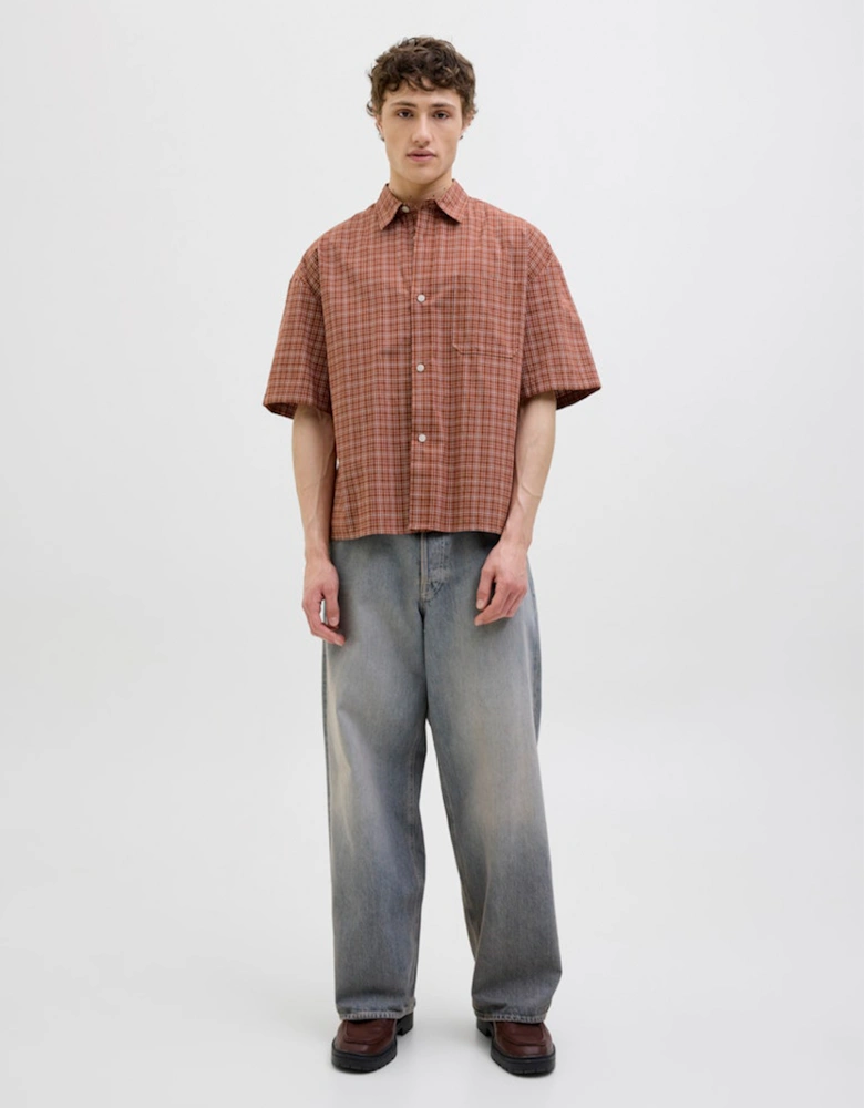 Originals Acapulco Short Sleeve Check Shirt Arabian Spice