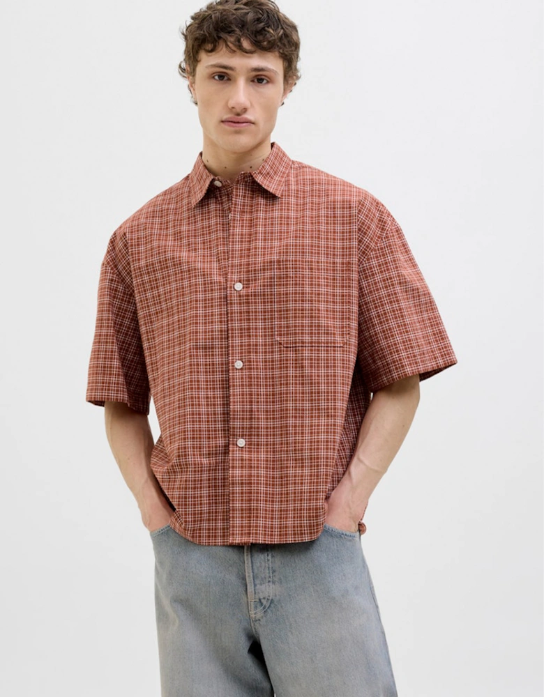 Originals Acapulco Short Sleeve Check Shirt Arabian Spice