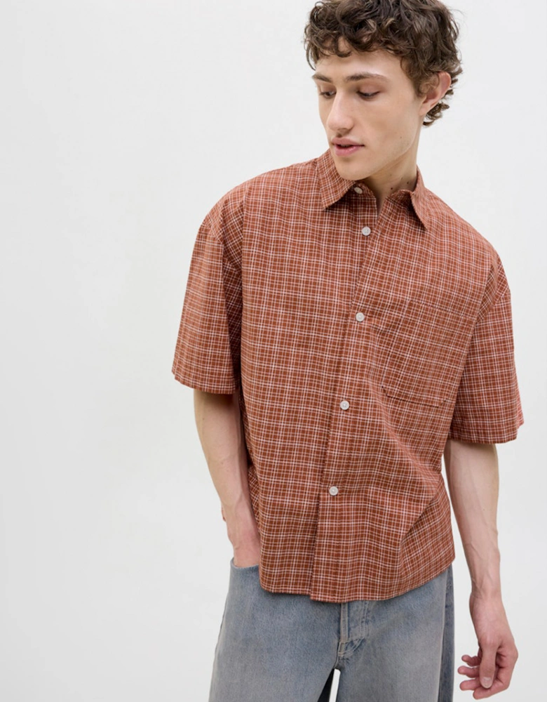 Originals Acapulco Short Sleeve Check Shirt Arabian Spice