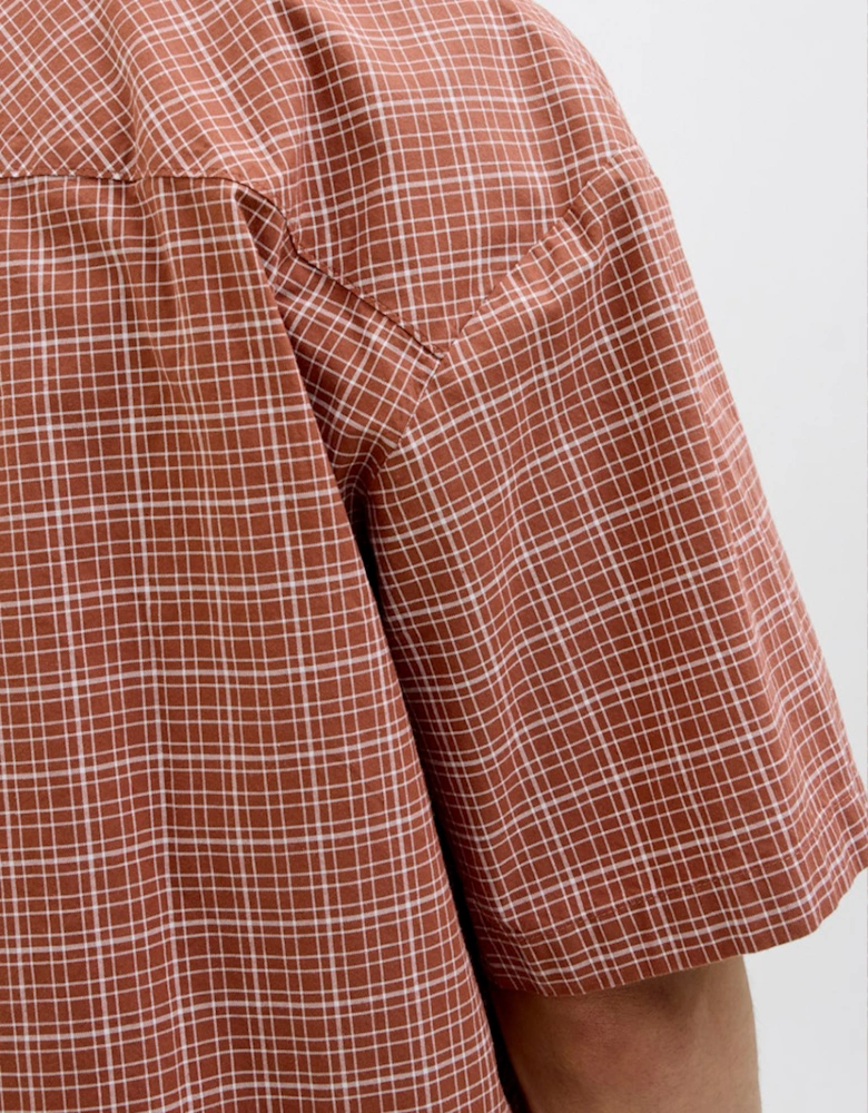 Originals Acapulco Short Sleeve Check Shirt Arabian Spice