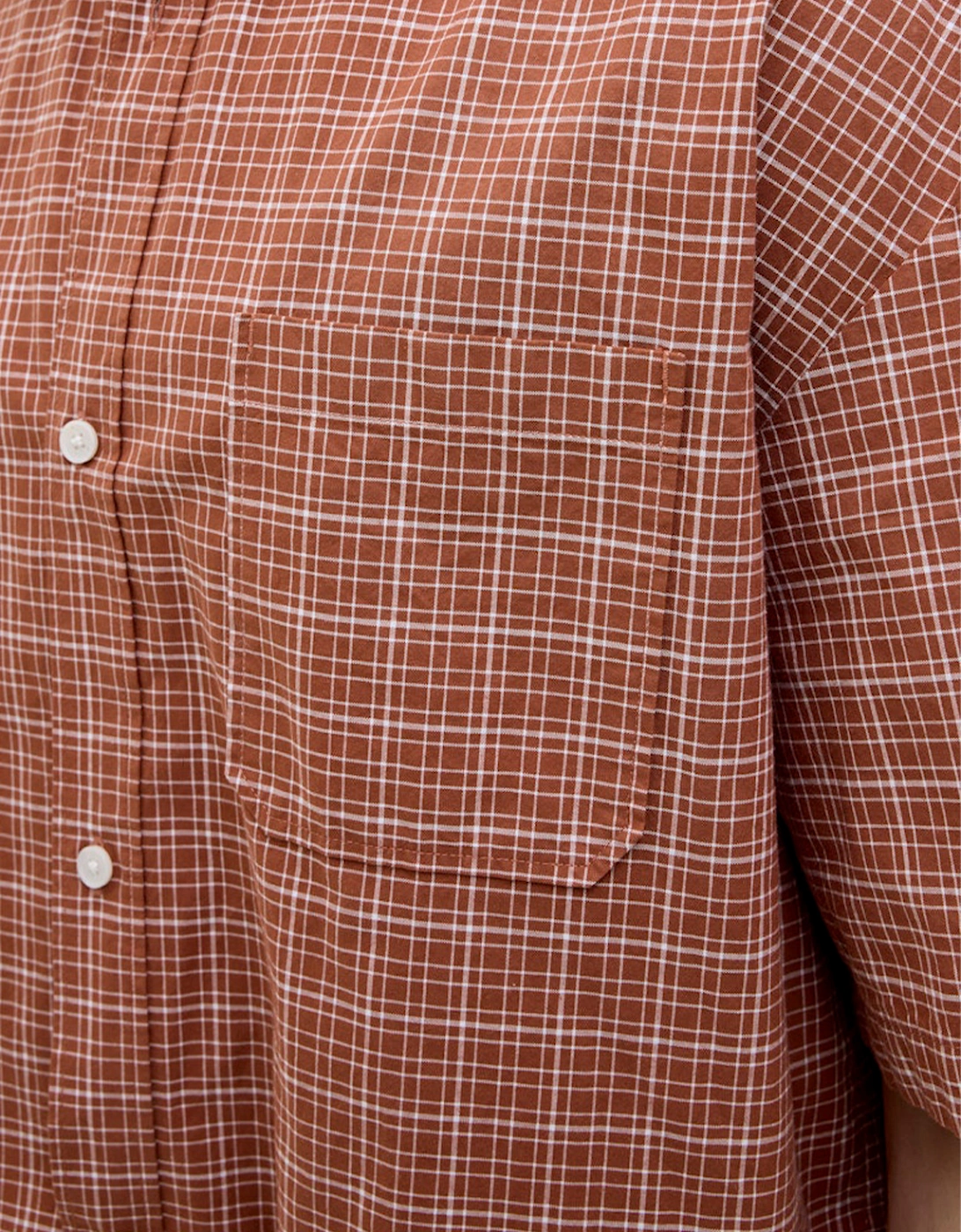 Originals Acapulco Short Sleeve Check Shirt Arabian Spice