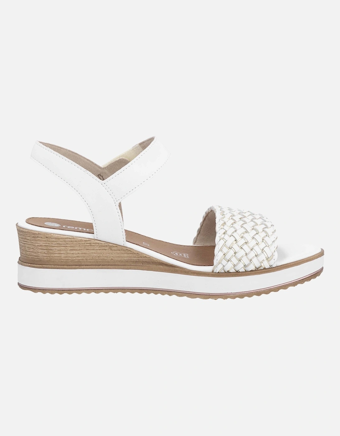 D6465-80 Women's Sandals White/Gold