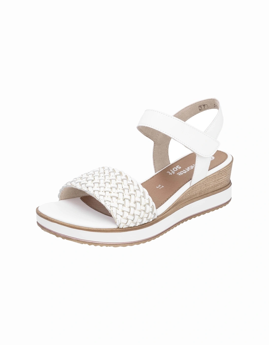 D6465-80 Women's Sandals White/Gold, 11 of 10