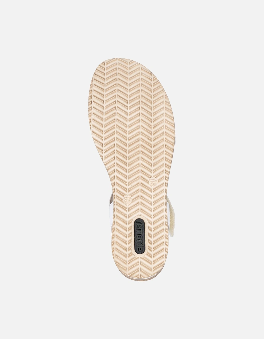 D6465-80 Women's Sandals White/Gold