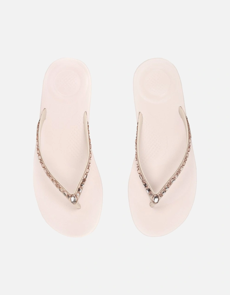 Iqushion Womens Toe Post Sandals