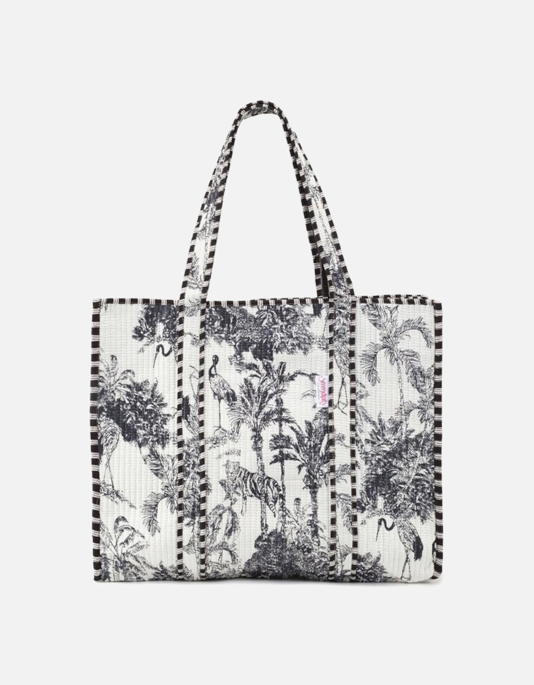 Quilted Tote Womens Bag