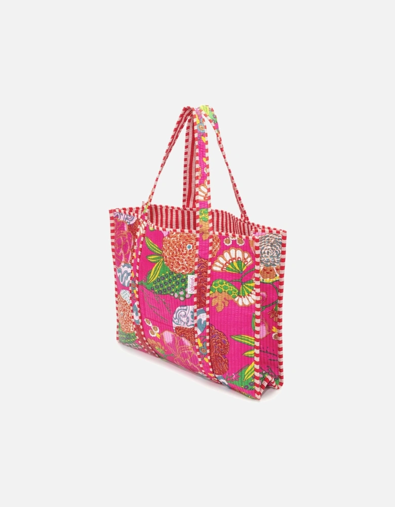 Quilted Tote Womens Bag