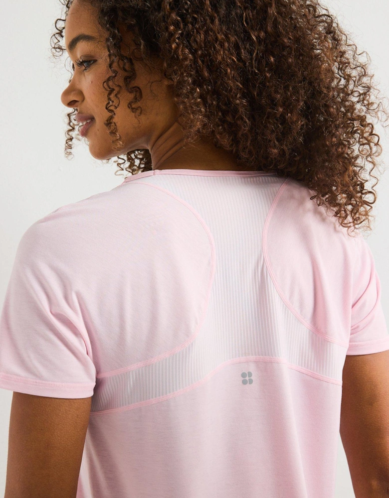 Womens Training Breathe Easy T-Shirt - Pink