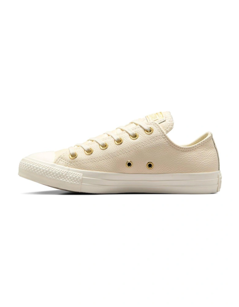 Womens Chuck Taylor All Star Leather Ox - Egret