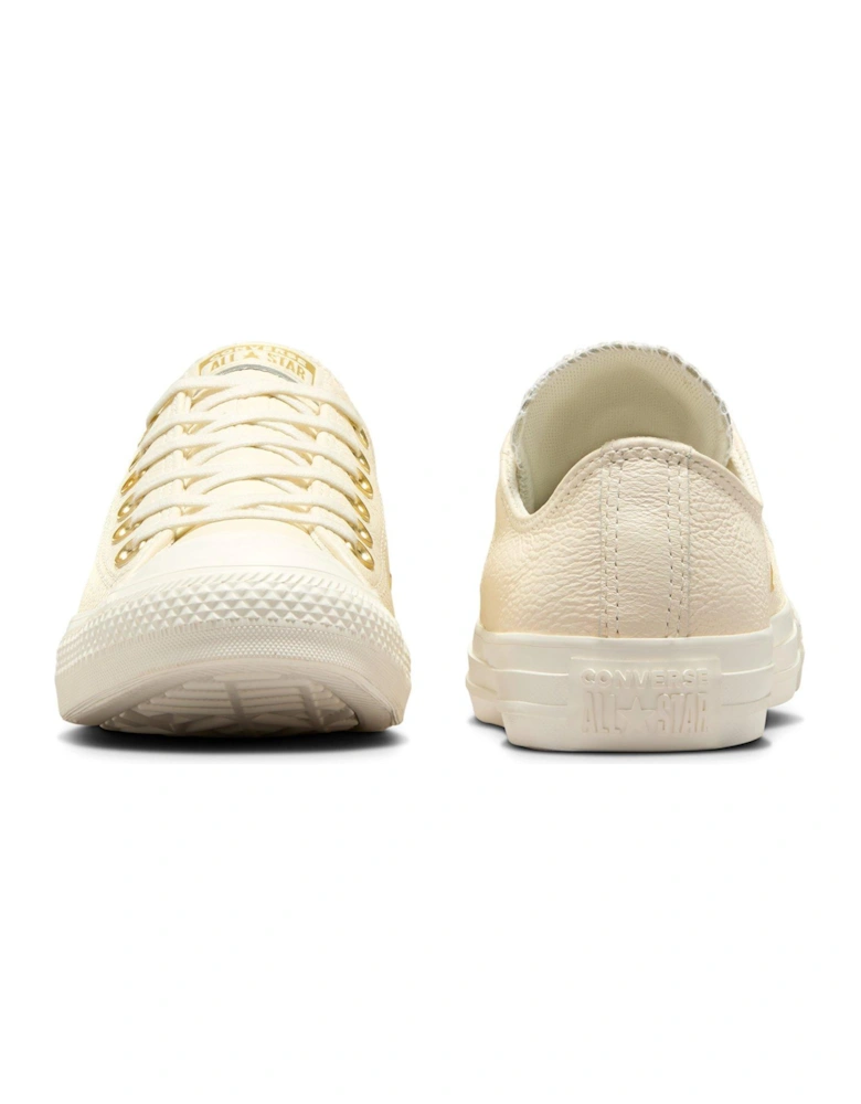 Womens Chuck Taylor All Star Leather Ox - Egret