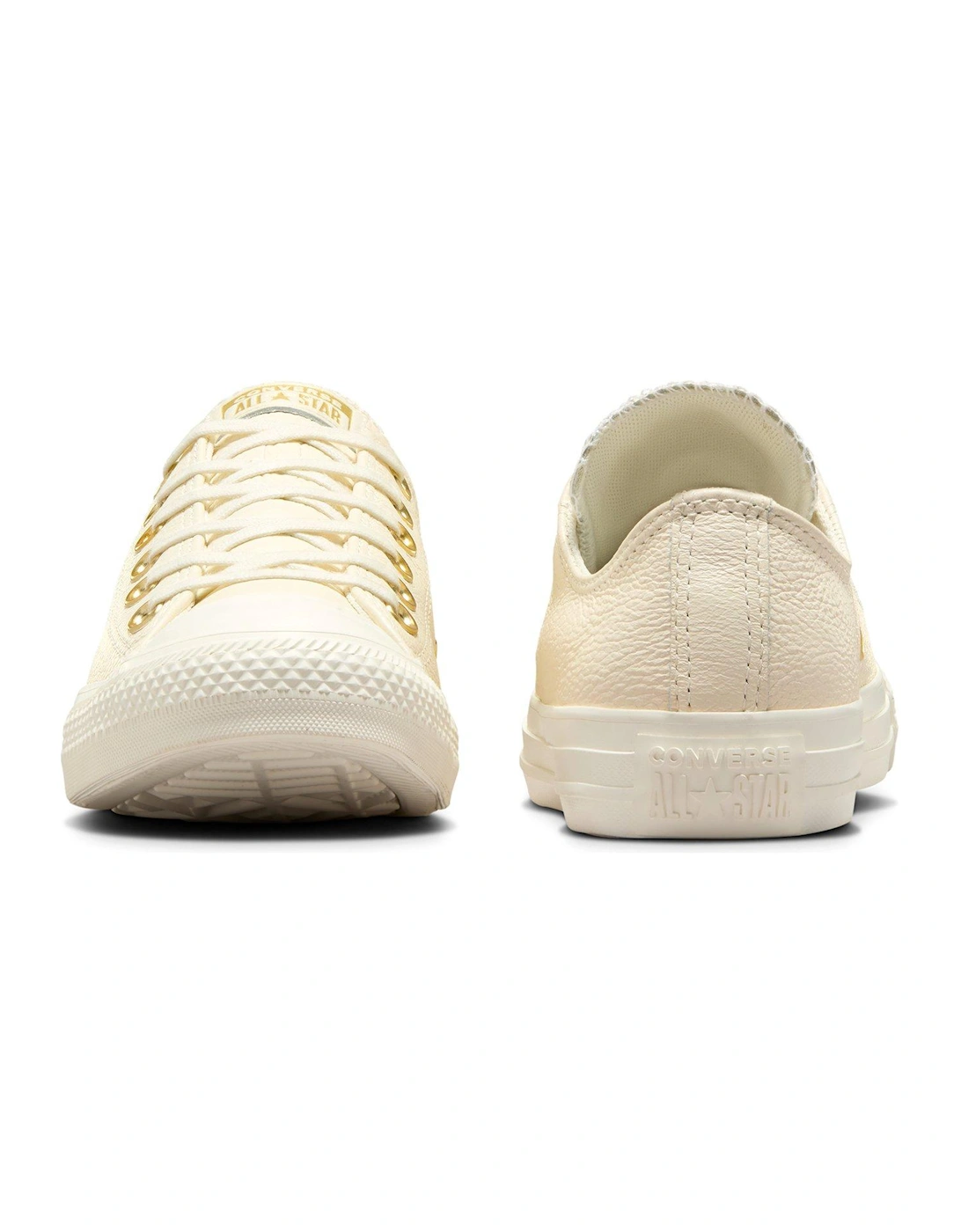 Womens Chuck Taylor All Star Leather Ox - Egret