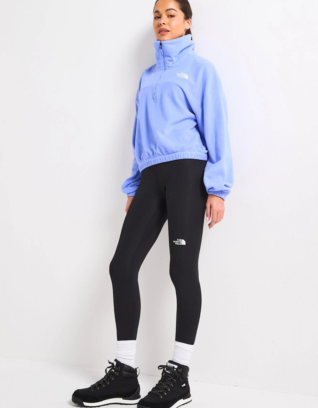 Women's 100 Glacier Half Zip Fleece - Blue