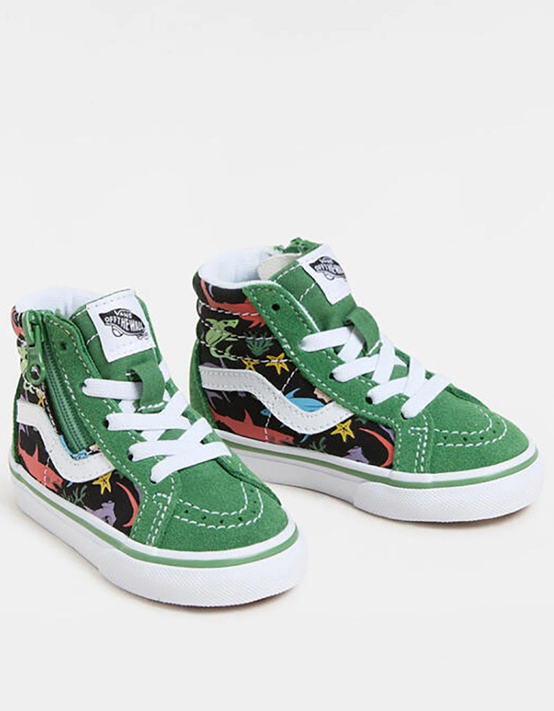 Toddler Sk8-Hi Reissue Side Zip Trainers - Green