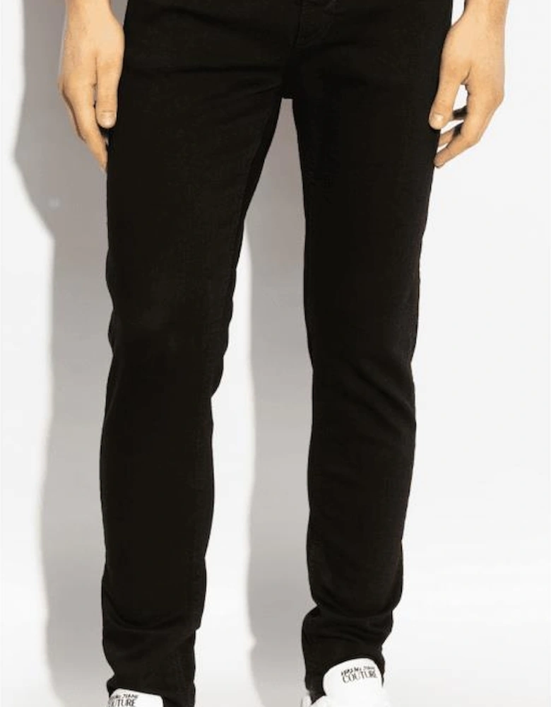 Slim Fit Black Jeans