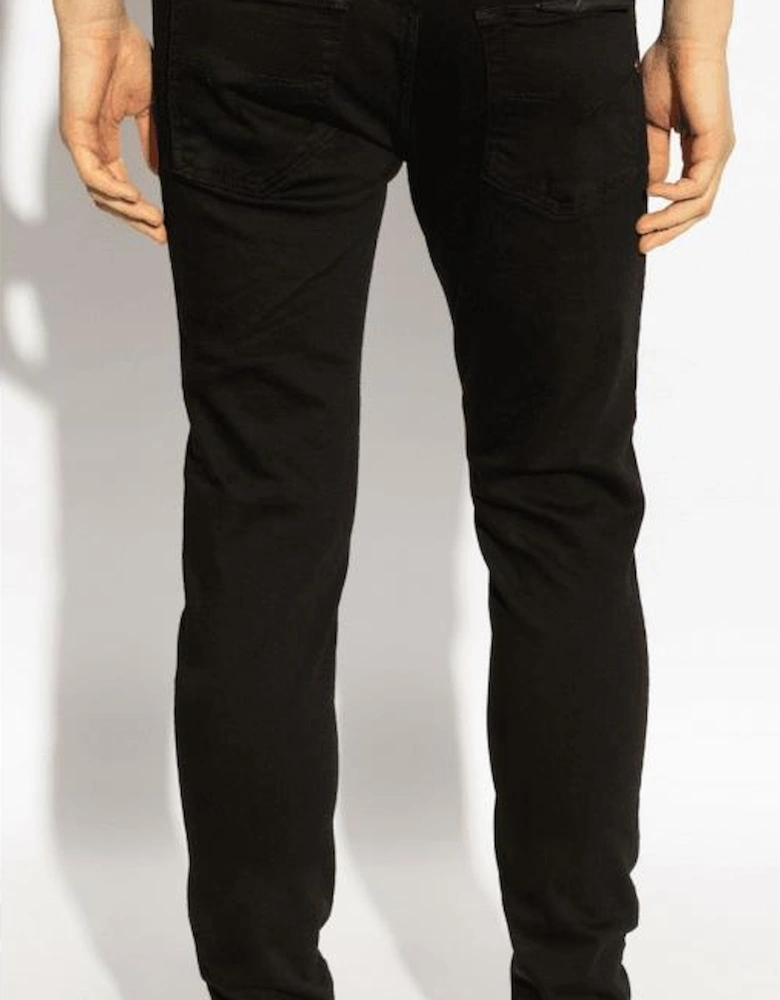 Slim Fit Black Jeans