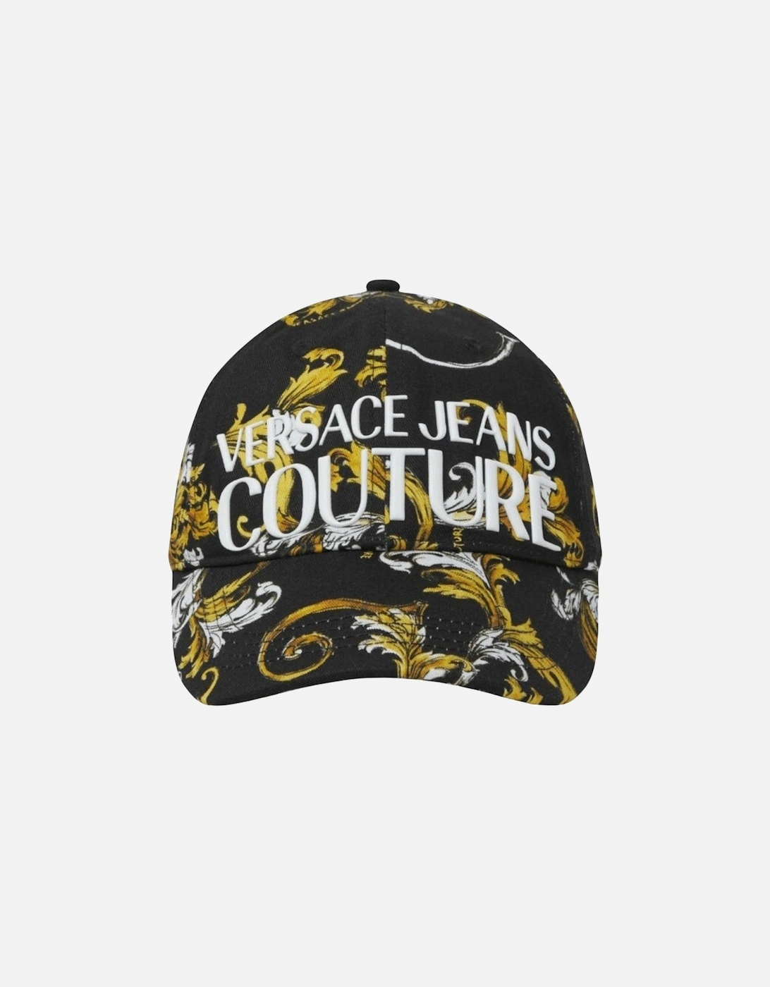 Baroque All Over Logo Black/Gold Cap, 4 of 3