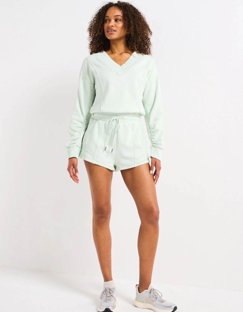 Womens Training Intercept Romper - Green