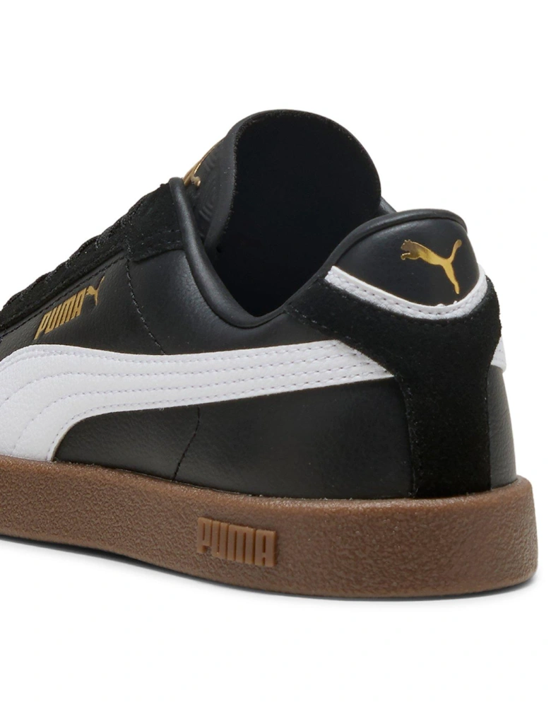 Junior Unisex Club II Era Trainers - Black