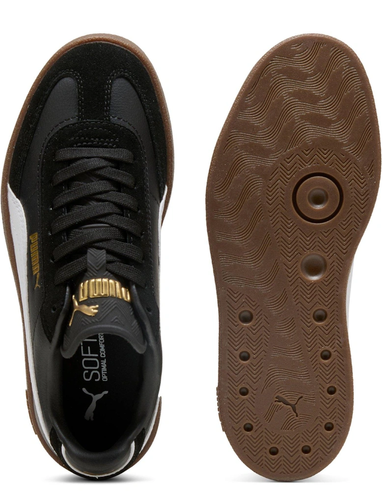 Junior Unisex Club II Era Trainers - Black