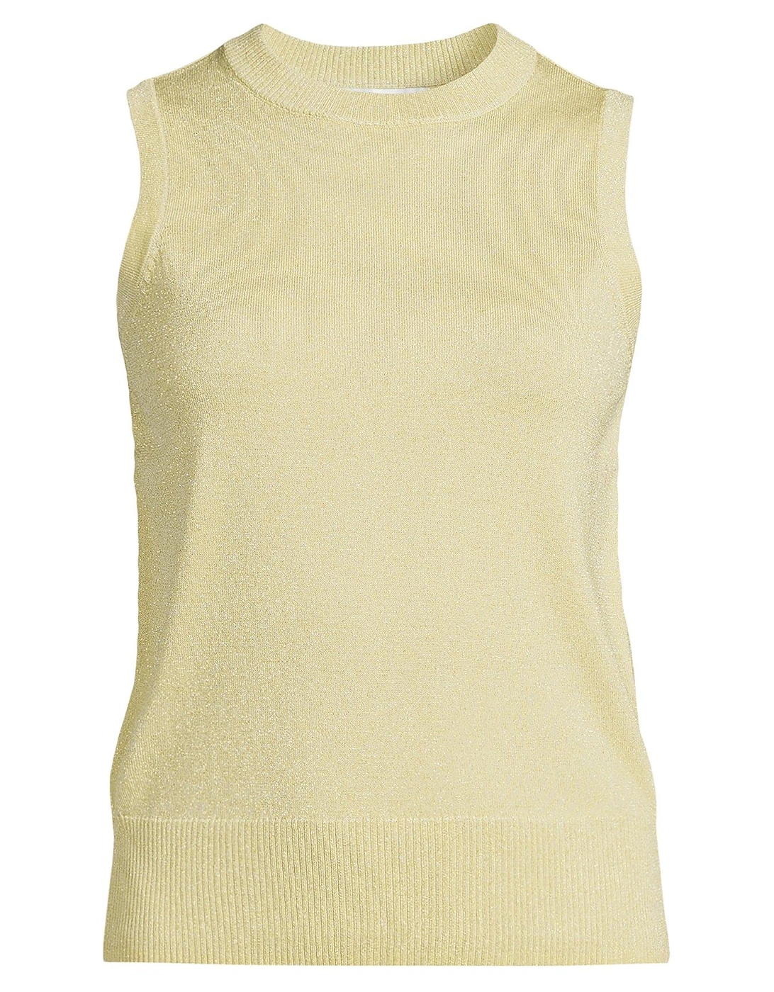 Metallic Knit Top - Green