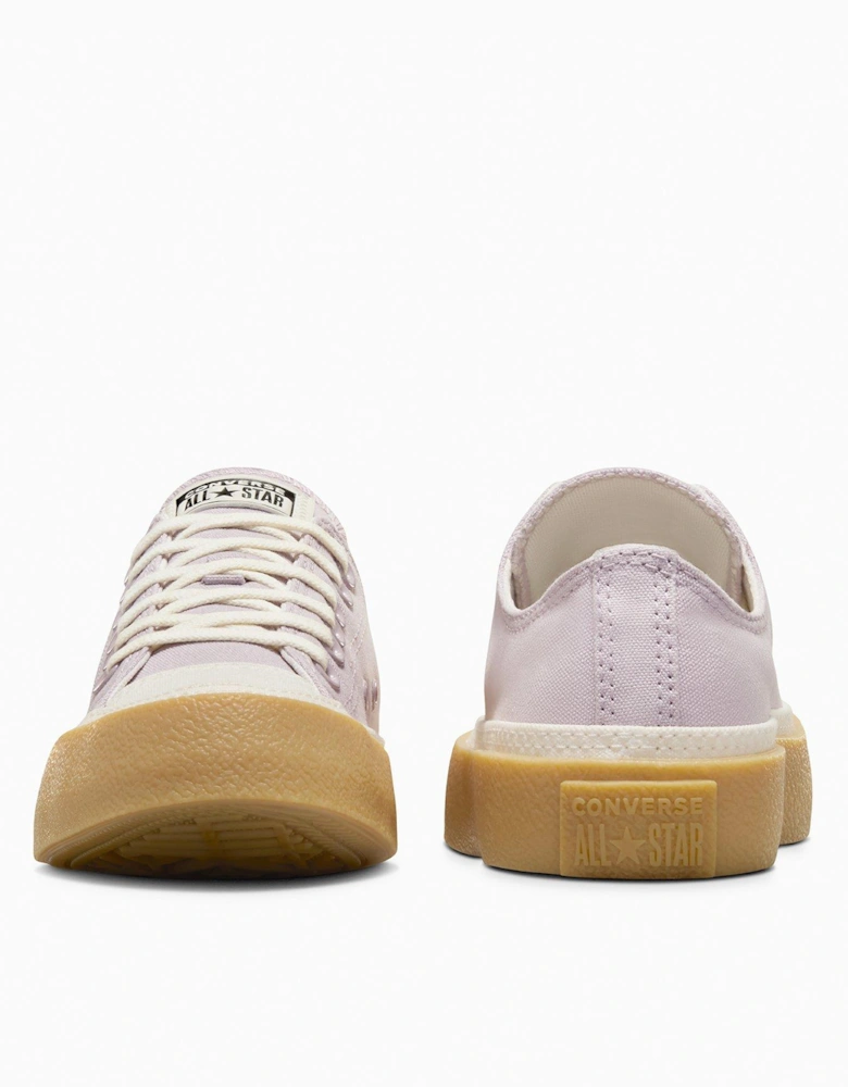 Womens Chuck Taylor All Star Canvas Ox Putty/Egret - Lilac