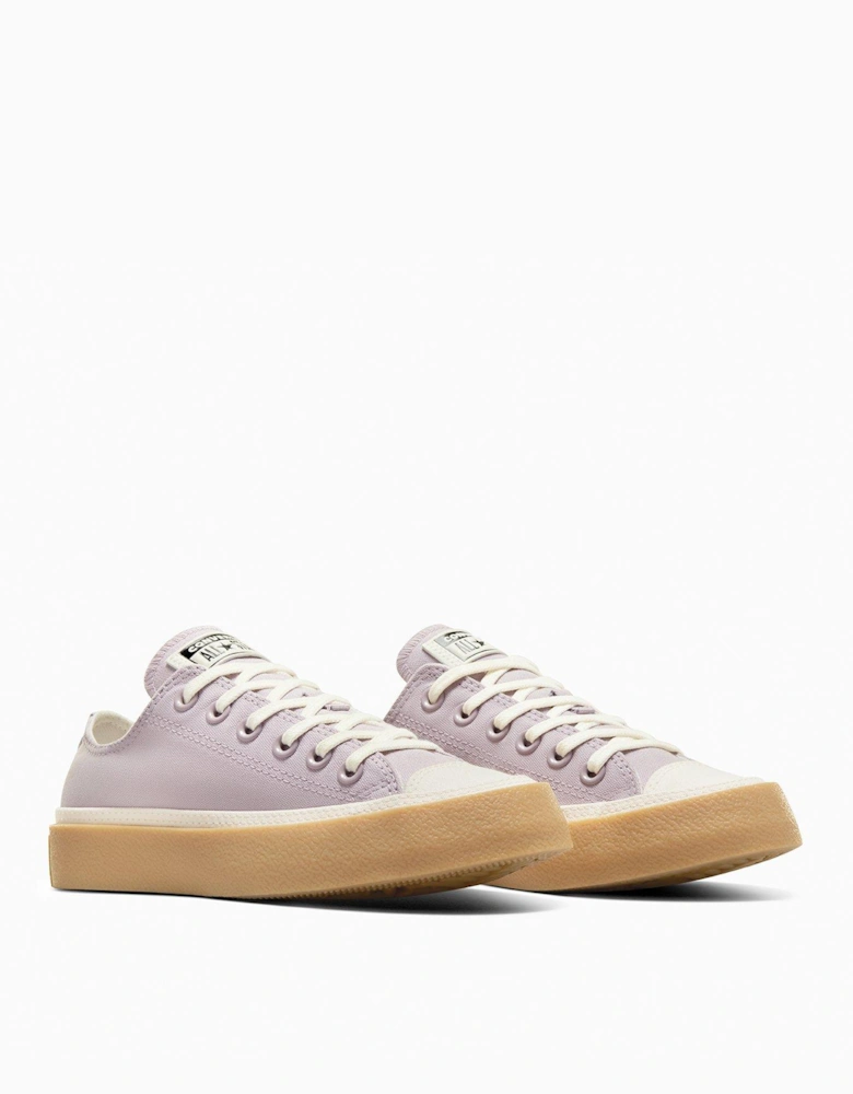 Womens Chuck Taylor All Star Canvas Ox Putty/Egret - Lilac