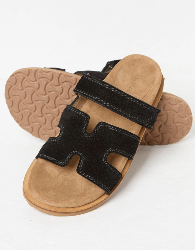 Edie Strap Sandal - Black