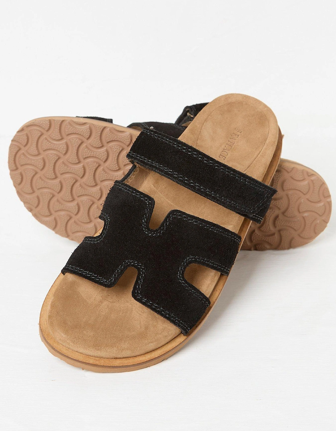 Edie Strap Sandal - Black