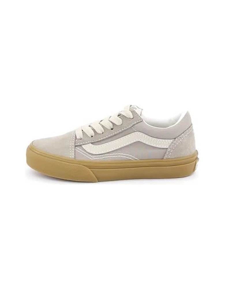 Kid's Old Skool Trainers - Beige