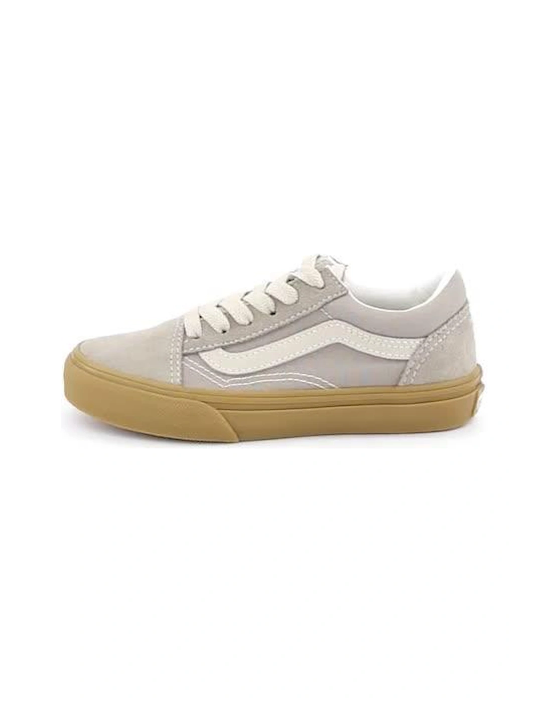 Kid's Old Skool Trainers - Beige