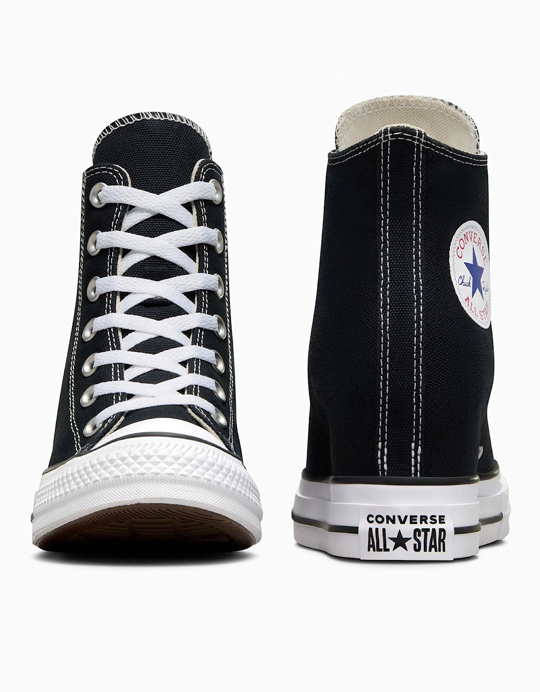 Women's Chuck Taylor All Star Classic Wedge Platform High Tops - Black