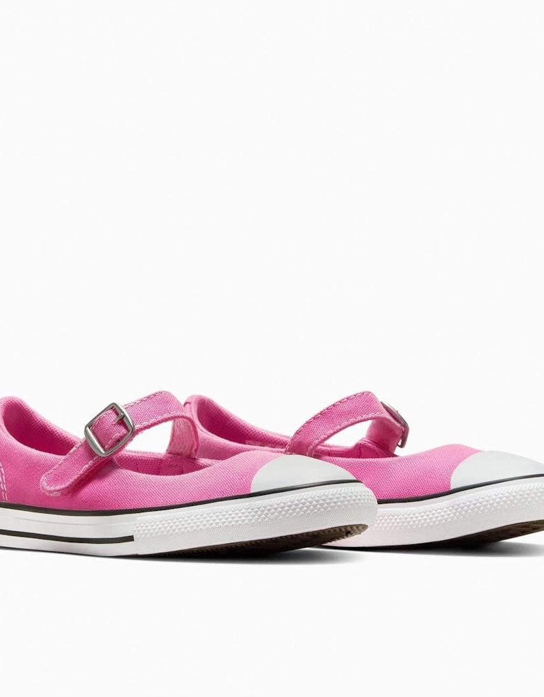 Kids Chuck Taylor All Star Dainty Mary Jane Canvas Ox - Pink