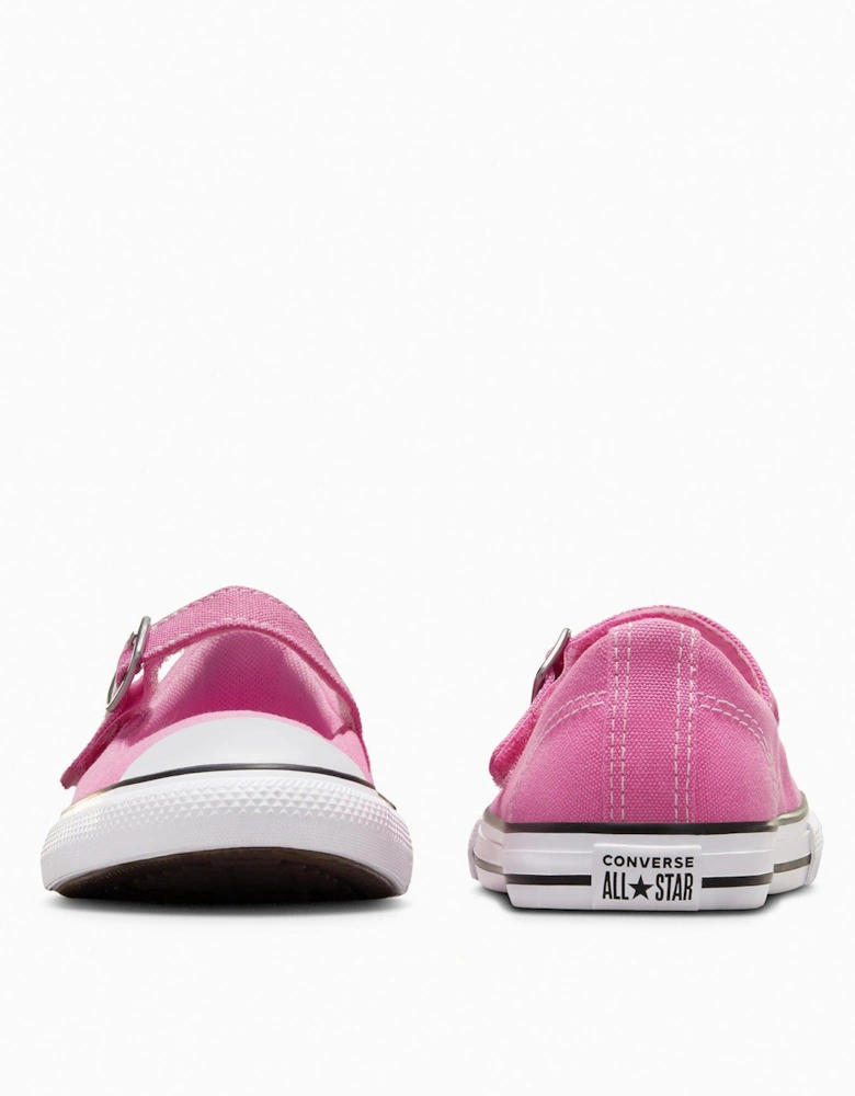 Kids Chuck Taylor All Star Dainty Mary Jane Canvas Ox - Pink