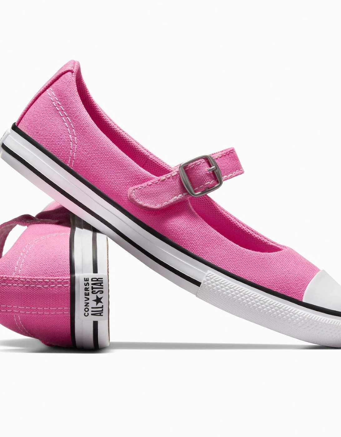 Kids Chuck Taylor All Star Dainty Mary Jane Canvas Ox - Pink
