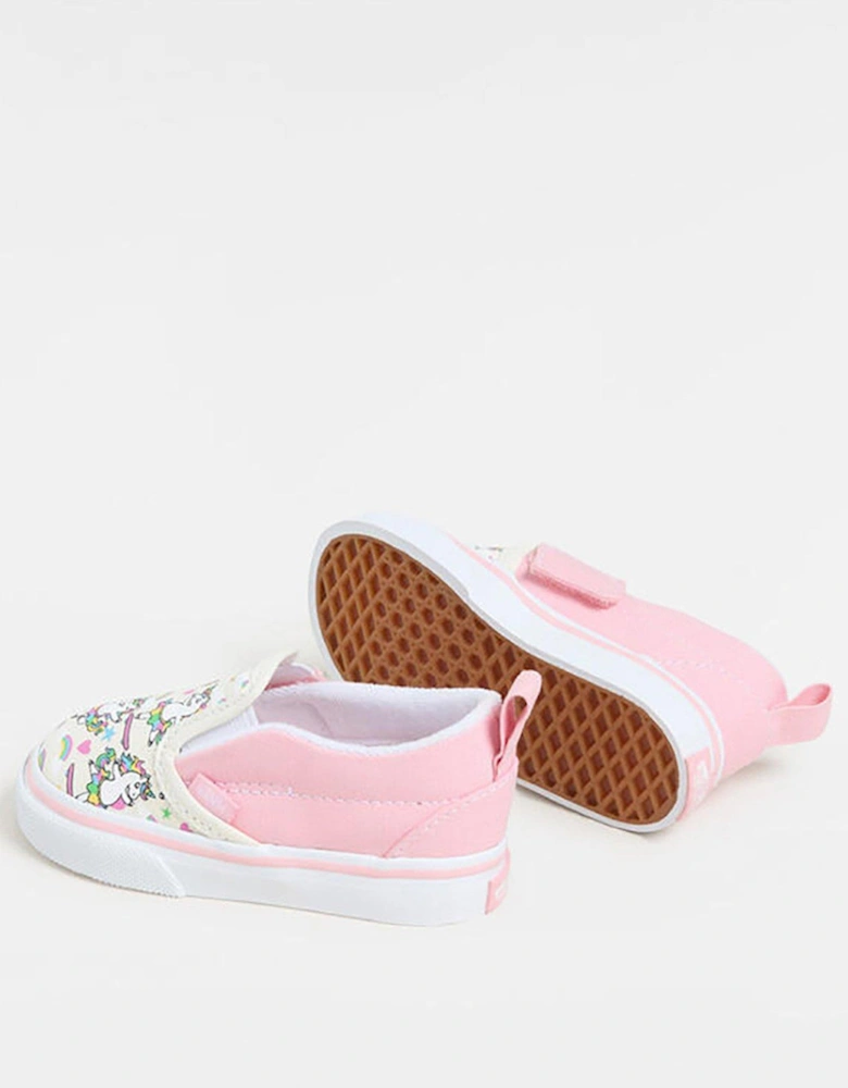 Toddler Slip-On V Trainers - Pink