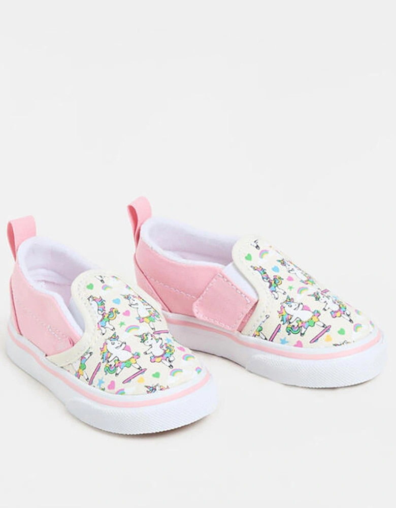 Toddler Slip-On V Trainers - Pink