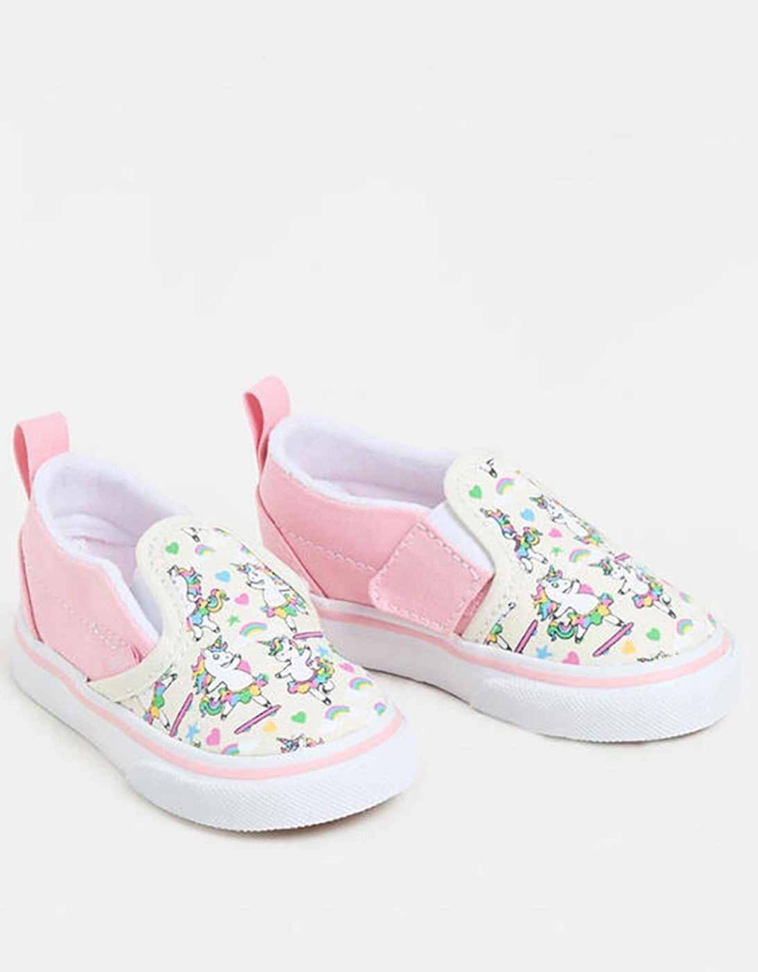 Toddler Slip-On V Trainers - Pink