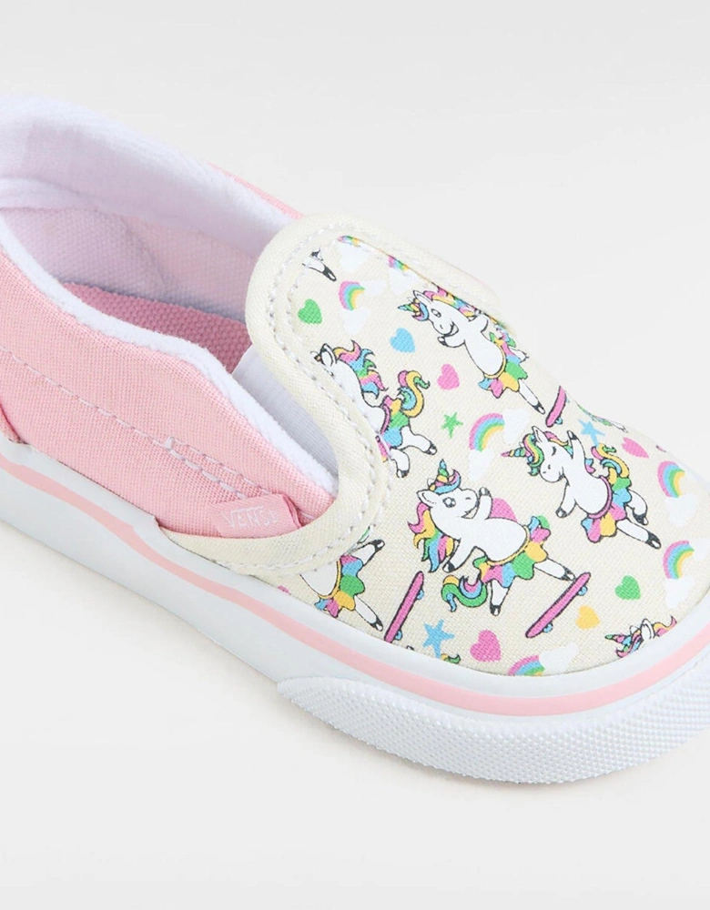 Toddler Slip-On V Trainers - Pink