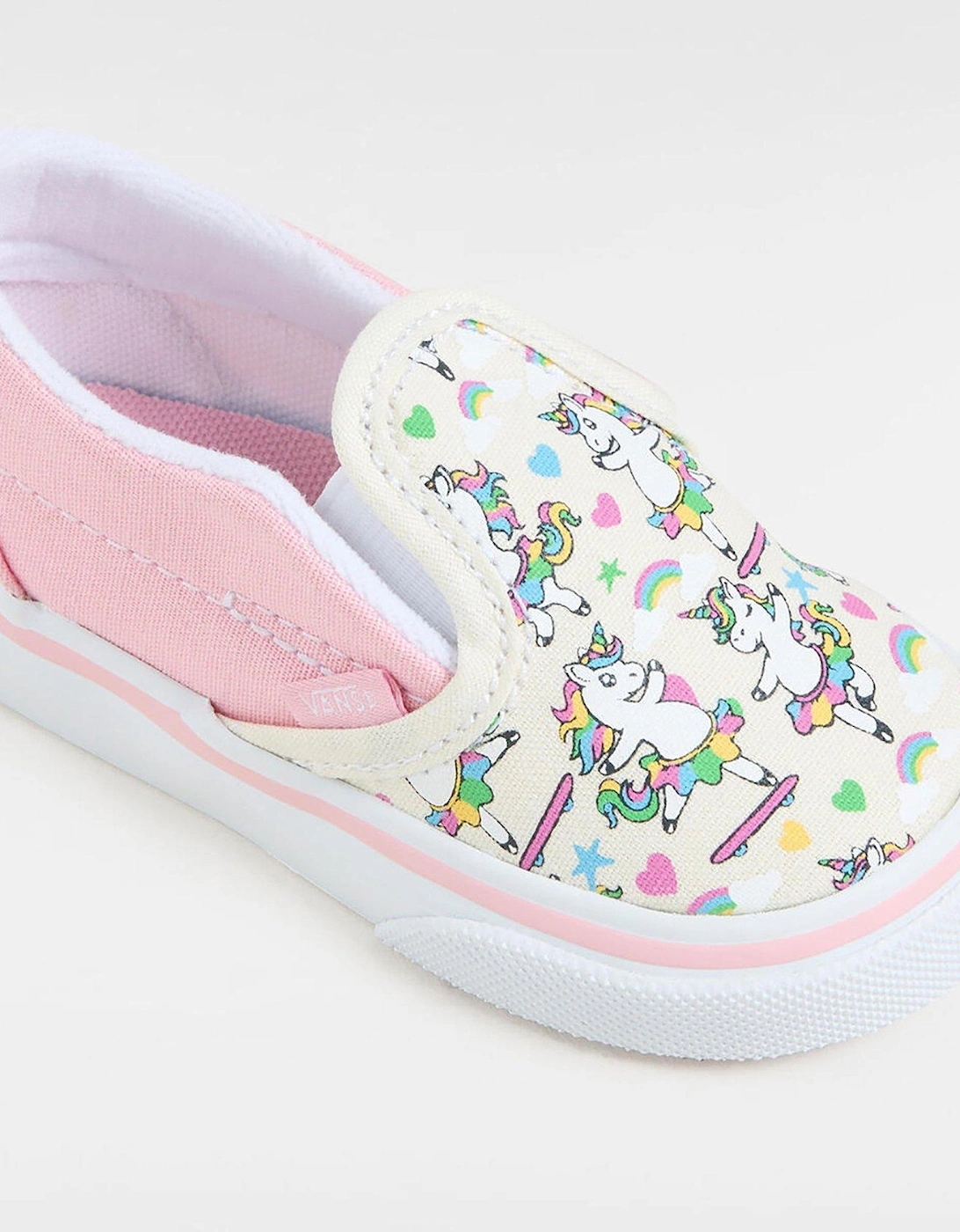 Toddler Slip-On V Trainers - Pink