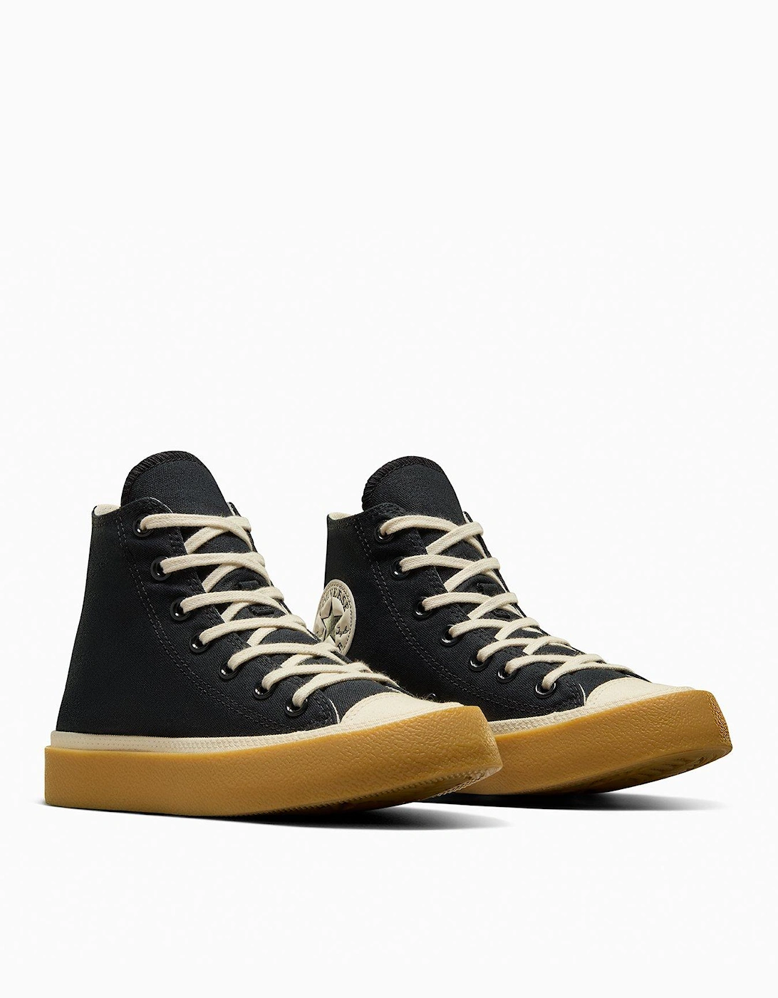 Womens Chuck Taylor All Star Canvas Hi Top - Black