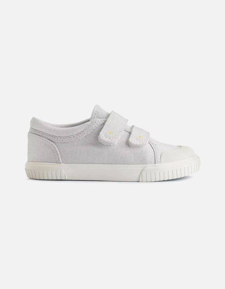 Sandy Beach Girls Infant Canvas Shoes
