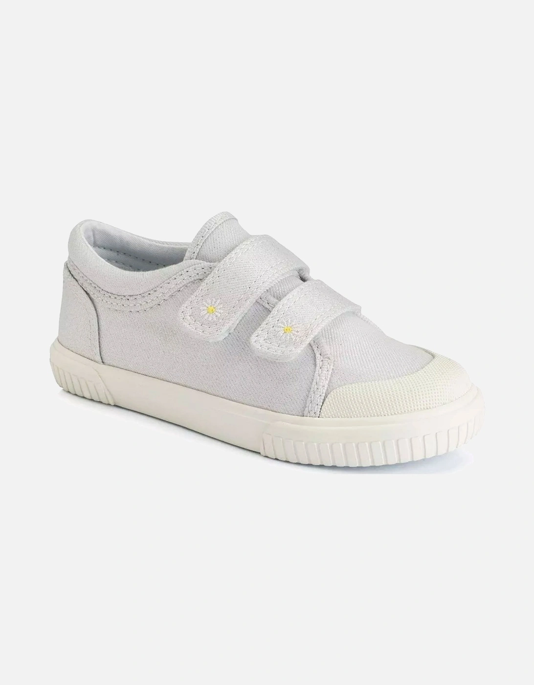 Sandy Beach Girls Infant Canvas Shoes, 5 of 4