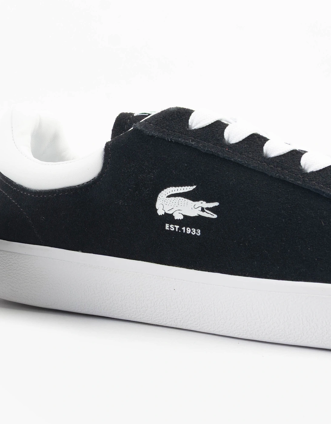BASESHOT Mens Trainers Black/White