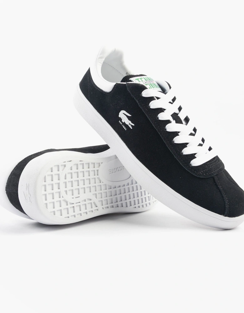 BASESHOT Mens Trainers Black/White